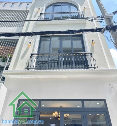 NHÀ MỚI 4 TẦNG TÂN BÌNH -– SÁT MẶT TIỀN TRƯỜNG CHINH - KHU BÀU CÁT – XE TẢI TỚI NHÀ – 62M2 - NGANG 4,3M – 4PN - 5WC - 11,2 TỶ