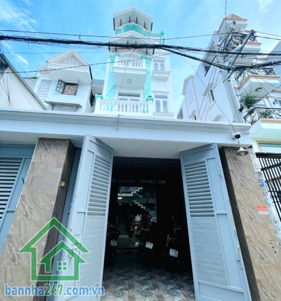 CHỈ 11,5 TỶ – NGUYỄN VĂN CÔNG – GẦN SÂN BAY – CĂN GÓC 2 MẶT – 73M² – 4 TẦNG – 5PN – 6WC - NỞ HẬU