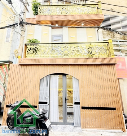 CHỈ 4,1 TỶ – NHÀ 3 TẦNG ĐẸP LUNG LINH – HẺM XE HƠI, GẦN MẶT TIỀN – FULL NỘI THẤT – TÂN BÌNH - 2PN, 3 WC.  Ngang hơn 5m, nhà mới đẹp hiện đại. 3 tầng.