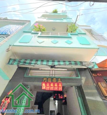 CHỈ 7,5 TỶ – NHÀ CHÍNH CHỦ CHƯA QUA ĐẦU TƯ – HXH ĐỖ CỬA – QUẬN 11 - KHU HIẾM NHÀ BÁN – 4 TẦNG BTCT – 4PN – 2 MẶT HẺM • Diện tích: 30m² • Kết cấu: Trệt + 2 lầu