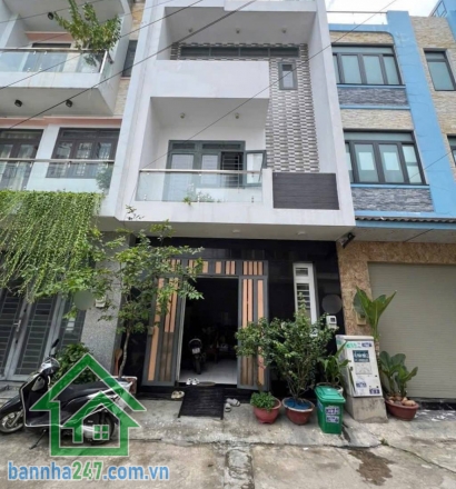 NHỈNH 5.X TỶ – NHÀ 4 TẦNG – HẺM XE HƠI 6M – KHU PHÂN LÔ ĐỒNG BỘ – NGANG 5M.