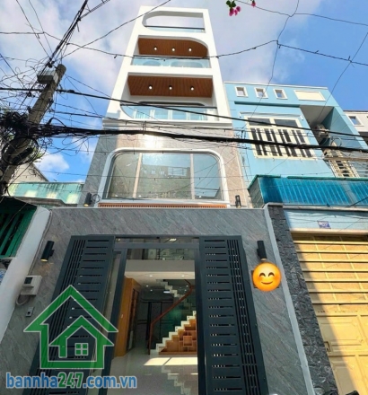 NHÀ ĐẸP 5 TẦNG – HẺM XE HƠI VIP – HƯƠNG LỘ 2 – NGAY 4 XÃ – NHỈNH 6 TỶ Diện tích: 4 x 13.5m – công nhận đủ, vuông vức. Kết cấu BTCT 5 tầng mới tinh.