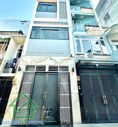 CHỈ 7,45 TỶ (TL) – NHÀ MỚI 4 TẤM – HẺM Ô TÔ ÂU CƠ – LẠC LONG QUÂN - 4PN, 3WC Diện tích 38m² (3,45x11)m, nhà mới xây 1 trệt 2 lầu + sân thượng trước sau, hoàn công đủ