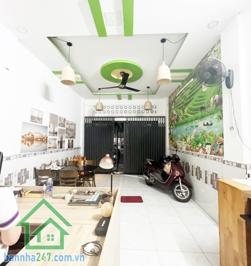 CHỈ 6,4 TỶ - MTKD ĐƯỜNG RỘNG 10M – KHU BÀU CÁT, TÂN BÌNH - DT: 68m² (3.85x18m) - 3PN. Diện tích: 68m² (3.85x18m). Kết cấu: 1 trệt, 1 lửng, 3PN. Mặt tiền đường rộng 10m, có lề rộng 2m, để xe thoải mái