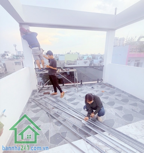 CHỈ 7,6 TỶ – NHÀ 5 TẦNG HXH – ĐƯỜNG SỐ 8B - DT: 4 x 12m (48m²) - 4 PN – 5 WC  Nhà đẹp – vào ở ngay – khu dân cư an ninh