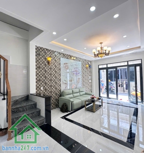 NHÀ MỚI 4 TẦNG TÂN BÌNH -– SÁT MẶT TIỀN TRƯỜNG CHINH - KHU BÀU CÁT – XE TẢI TỚI NHÀ – 62M2 - NGANG 4,3M – 4PN - 5WC - 11,2 TỶ