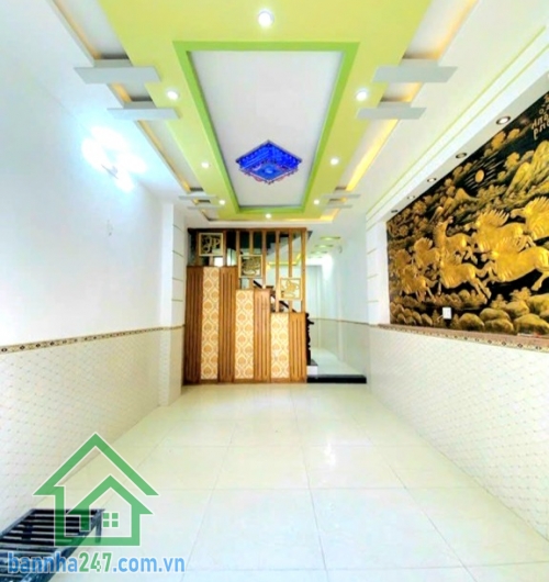 CHỈ 6,3 TỶ – NHÀ MỚI 4 TẦNG – DT 50M² – HXH THÔNG LÔ TƯ, BÌNH TÂN - 4PN – 3WC DT: 4 x 12,5m (50m²) Kết cấu: 1 trệt 3 lầu – BTCT vững chắc 4PN – 3WC – phòng thờ...