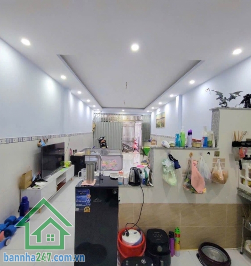 CHỈ 4,55 TỶ – HẺM 3,5M THÔNG – NHÀ MỚI Ở NGAY – NI SƯ HUỲNH LIÊN, P10 – GIÁP KHU BÀU CÁT – DT 51M² (4,1x13)M