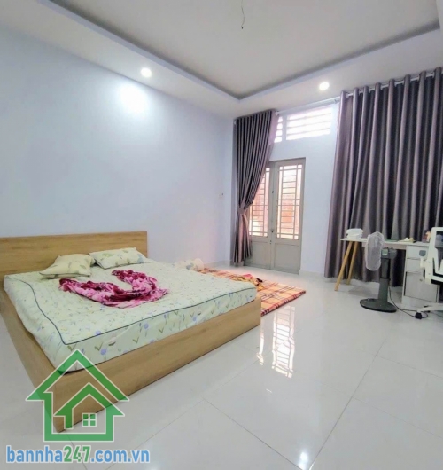 CHỈ 4,55 TỶ – HẺM 3,5M THÔNG – NHÀ MỚI Ở NGAY – NI SƯ HUỲNH LIÊN, P10 – GIÁP KHU BÀU CÁT – DT 51M² (4,1x13)M