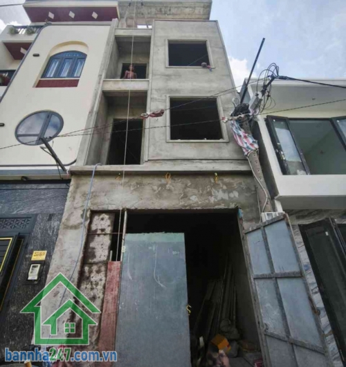 CHỈ 6,35 TỶ - NHÀ MỚI 4 TẦNG ĐANG XÂY DỰNG - HẺM XE HƠI VÀO NHÀ - NGANG HIẾM 4,4M - KHU PHÂN LÔ - 4 PN - 5 WC