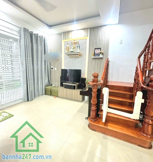 CHỈ 6,6 TỶ – HẺM Ô TÔ – GÒ DẦU – 55M² (5 x 11) – NHÀ MỚI 2 TẦNG – 3PN – 2WC – VÀO Ở NGAY