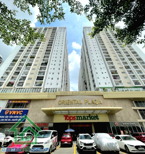 CHỈ 5,5 TỶ – CĂN GÓC ORIENTAL PLAZA – MẶT TIỀN ÂU CƠ – 105M² – TẦNG 21 VIEW THOÁNG – 3PN – VÀO Ở NGAY