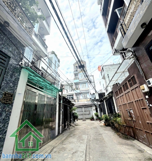 CHỈ 5,98 TỶ – NGAY LÊ VĂN QUỚI – ĐƯỜNG RỘNG 2 XE TẢI TRÁNH NHAU – NHÀ 4 TẦNG – NGANG 4M DÀI 16M – 4PN – 5WC - SỔ VUÔNG VỨC ĐẸP