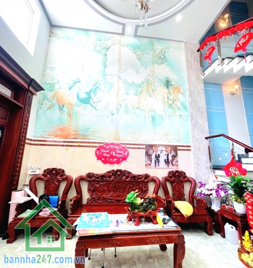 CHỈ 11,5 TỶ – NGUYỄN VĂN CÔNG – GẦN SÂN BAY – CĂN GÓC 2 MẶT – 73M² – 4 TẦNG – 5PN – 6WC - NỞ HẬU