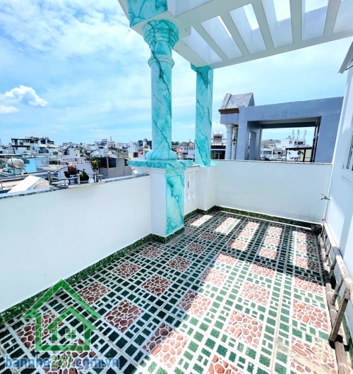 CHỈ 11,5 TỶ – NGUYỄN VĂN CÔNG – GẦN SÂN BAY – CĂN GÓC 2 MẶT – 73M² – 4 TẦNG – 5PN – 6WC - NỞ HẬU