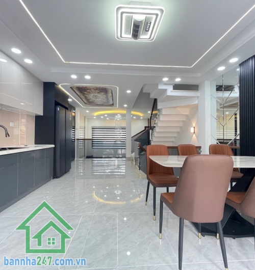 CHỈ 8,68 TỶ – SIÊU PHẨM MẶT TIỀN ĐƯỜNG SỐ  – BÌNH TÂN – XÂY MỚI – 5 TẦNG BTCT – 4PN – 6WC