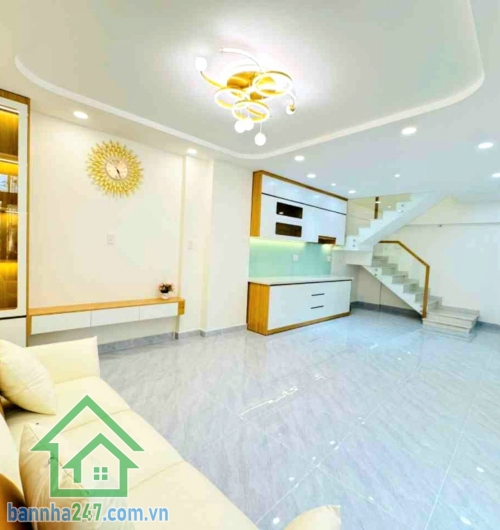 CHỈ 5,39 TỶ – NHÀ MỚI ĐẸP TÂN PHÚ - DT: 56M² – NGANG 6,5M – HẺM THÔNG – 3 PN - 2WC – GẦN VĂN CAO