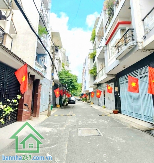 HXH 8M THÔNG – KHU VIP DÂN TRÍ CAO – NGANG 6M – GẦN 100M² (6 x 16) – NHÀ 4 TẦNG - 4PN - 4WC - 16 TỶ