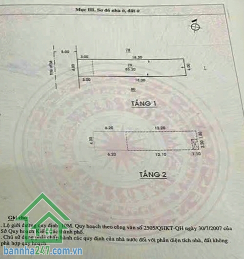 HẺM Ô TÔ TRÁNH 6M – VÀI CĂN RA MẶT TIỀN – NHÀ 2 TẦNG ĐÚC BTCT – 4 PN – SỔ VUÔNG VỨC - 85M² (4 x 21) - 12,2 TỶ