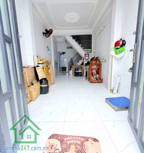 NHỈNH 4 TỶ - NHÀ TRẦN THỊ TRỌNG – HẺM 4M THÔNG – GẦN CHỢ TÂN TRỤ DT 38m² – 2 Tầng – 2PN – 2WC Khu vực dân trí cao, di chuyển 3 phút ra 3 phút ra Cộng Hòa, Etown