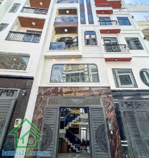 7,3 TỶ (TL) – HXH 6M – NGAY LÔ TƯ – NHÀ 5 TẦNG SIÊU HIẾM - DTSD 212m² – 5PN – 6WC – TẶNG FULL NỘI THẤT Diện tích đất: 4m x 12m – 48m² Diện tích XD:212m² 