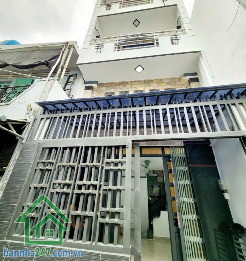 CHỈ 4.5 TỶ – NHÀ 4 TẦNG – TRƯỜNG CHINH, TÂN BÌNH – 28M² – HẺM 3M THÔNG – 2PN, 3WC
