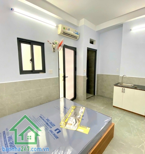 CHỈ 7,6 TỶ – NHÀ ĐẸP HẺM 4M – LẠC LONG QUÂN – LÝ THƯỜNG KIỆT – TÂN BÌNH- DT: 49,5m² - 6PN, 7WC - DT: 49,5m² (4,5 x 11m)  – Kết cấu BTCT 3 tầng gồm 6PN, 7WC