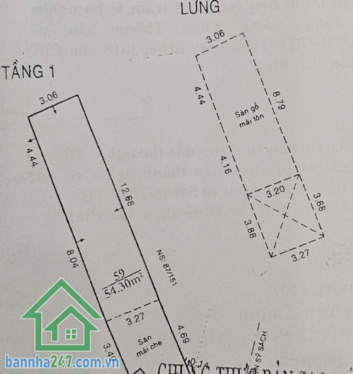 Nhà Nguyễn Sỹ Sách – Tân Bình DT: 54m² (3.1 x 18m), sổ hồng riêng 2 tầng: 3PN – 3WC, nhà mới, vào ở ngay Hẻm ba gác, 50m ra MT, gần chợ Tân Trụ, trường học. 