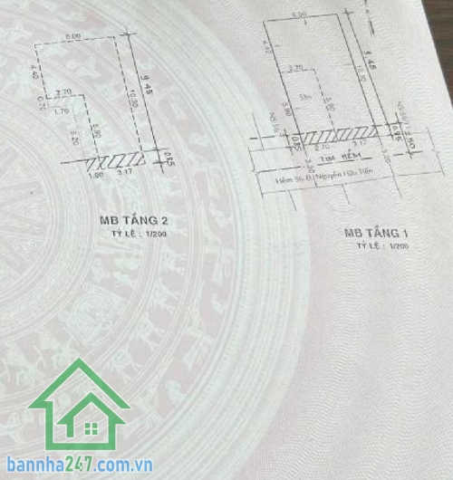Nhà 2 Tầng – 5PN – Gần Aeon Tân Phú – Sẵn HĐ Thuê – DT 60m² – Giá Chỉ 5.3 Tỷ - Kết cấu: 1 trệt 1 lầu – 5 phòng ngủ – 2 WC  - Diện tích: 6x10m – vuông vức.