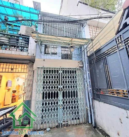CHỈ 5,35 TỶ – HẺM 4M – CÁCH MẠNG THÁNG 8 – KHU VIP QUẬN 10 - 2PN – 2 WC * Diện tích: 38m² * Ngang 2,3m – dài 15m, nở hậu 2,9m * Kết cấu: 1 trệt 1 gác suốt 