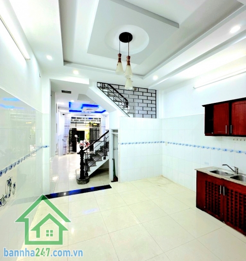 CHỈ 6,7 TỶ - NHÀ 4 TẦNG ĐƯỜNG 10M - Ở VÀ KINH DOANH VĂN PHÒNG - NGAY GIAO LỘ BÌNH BÌNH TRỊ ĐÔNG HƯƠNG LỘ 2 - GẦN TÊN LỬA AEON MALL - DT: 56,4m² (4 x14,1)m - 4PN - 4WC KHÉP KÍN