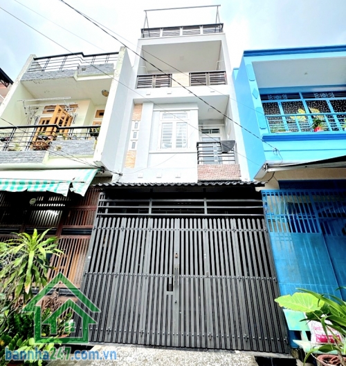 CHỈ 6,7 TỶ - NHÀ 4 TẦNG ĐƯỜNG 10M - Ở VÀ KINH DOANH VĂN PHÒNG - NGAY GIAO LỘ BÌNH BÌNH TRỊ ĐÔNG HƯƠNG LỘ 2 - GẦN TÊN LỬA AEON MALL - DT: 56,4m² (4 x14,1)m - 4PN - 4WC KHÉP KÍN