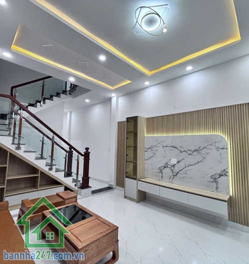 CHỈ 4,5 TỶ – ĐƯỜNG NHỰA 6M – XE HƠI TẬN CỬA – TÂN XUÂN 1A HÓC MÔN - 3PN - 3WC Cách Lê Thị Hà & Quang Trung chỉ 300m Di chuyển thuận tiện vào trung tâm