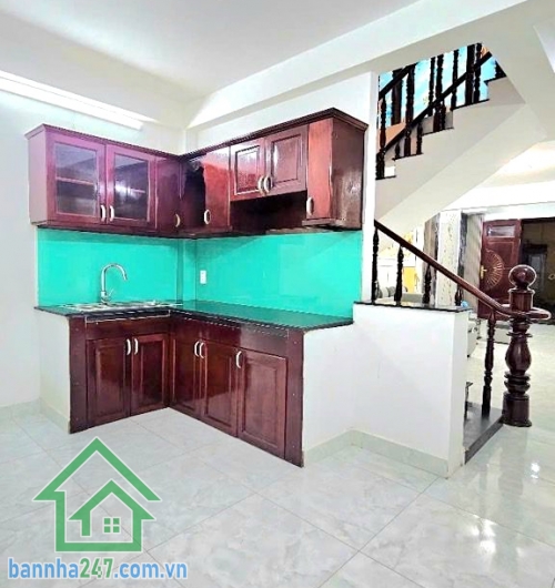 CHỈ 5,35 TỶ – NHÀ 3 TẦNG MỚI – HẺM XE HƠI 5M THÔNG – ĐẤT MỚI – BÌNH TRỊ ĐÔNG (GIÁP TÂN PHÚ) - 50m² (4 x 13m) - 4PN – 3WC 