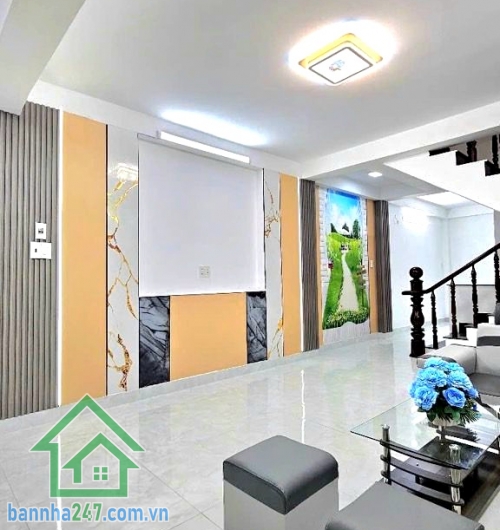 CHỈ 5,35 TỶ – NHÀ 3 TẦNG MỚI – HẺM XE HƠI 5M THÔNG – ĐẤT MỚI – BÌNH TRỊ ĐÔNG (GIÁP TÂN PHÚ) - 50m² (4 x 13m) - 4PN – 3WC 