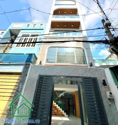 NHỈNH 6 TỶ - HẺM 6M HƯƠNG LỘ 2 – DT: 54m² (4 x 13.5)m - 5 TẦNG MỚI – NGAY NGÃ TƯ 4 XÃ – 4PN - 4WC Vị trí cực đẹp: Hẻm xe hơi 6m, thông thoáng – sát Ngã Tư 4 Xã
