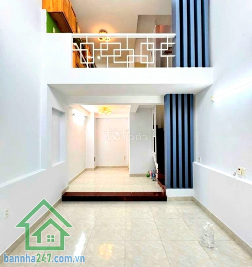CHỈ 4,35 TỶ - NHÀ MỚI Ở NGAY – HẺM 3 GÁC – CÁCH VÀI CĂN RA MẶT TIỀN – KHU LÊ VĂN QUỚI – NGÃ TƯ 4 XÃ DT: 25m² (DTSD 80m²) – Kết cấu 1 trệt, 1 lửng, 2 lầu – 2PN - 3WC, ban công. 
