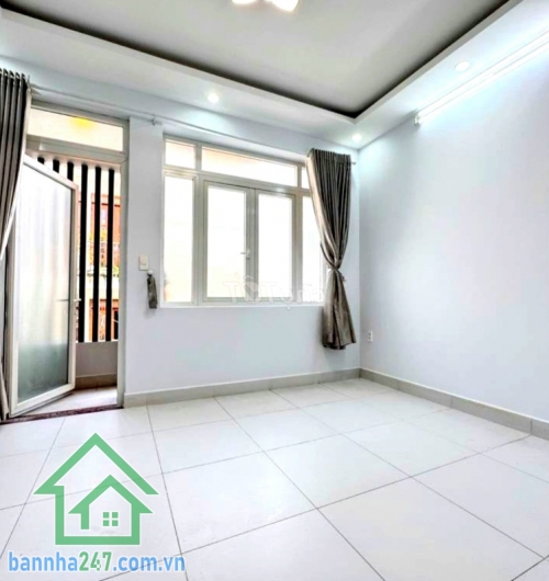 CHỈ 4,35 TỶ - NHÀ MỚI Ở NGAY – HẺM 3 GÁC – CÁCH VÀI CĂN RA MẶT TIỀN – KHU LÊ VĂN QUỚI – NGÃ TƯ 4 XÃ DT: 25m² (DTSD 80m²) – Kết cấu 1 trệt, 1 lửng, 2 lầu – 2PN - 3WC, ban công. 