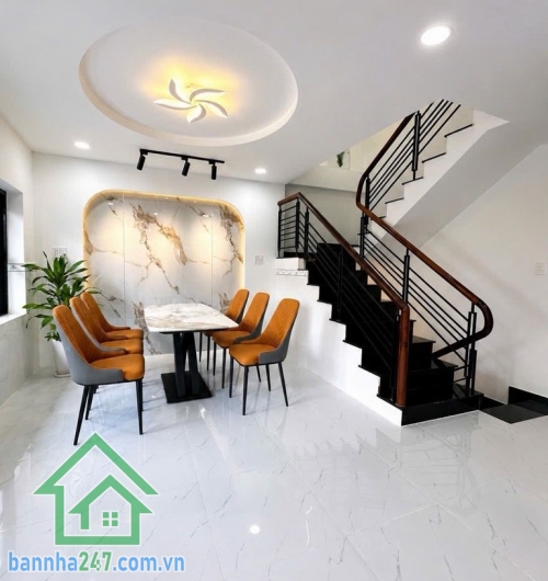 CHỈ 6,5 TỶ - SIÊU PHẨM MỚI ĐẸP LUNG LINH – HẺM XE HƠI – 60m² (8m x 7.5m) - 3 TẦNG BTCT – SÁT MẶT TIỀN MÃ LÒ - 4 PN- 3 WC