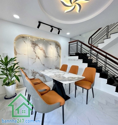 CHỈ 6,5 TỶ - SIÊU PHẨM MỚI ĐẸP LUNG LINH – HẺM XE HƠI – 60m² (8m x 7.5m) - 3 TẦNG BTCT – SÁT MẶT TIỀN MÃ LÒ - 4 PN- 3 WC