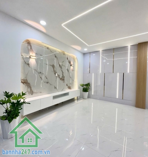 CHỈ 6,5 TỶ - SIÊU PHẨM MỚI ĐẸP LUNG LINH – HẺM XE HƠI – 60m² (8m x 7.5m) - 3 TẦNG BTCT – SÁT MẶT TIỀN MÃ LÒ - 4 PN- 3 WC