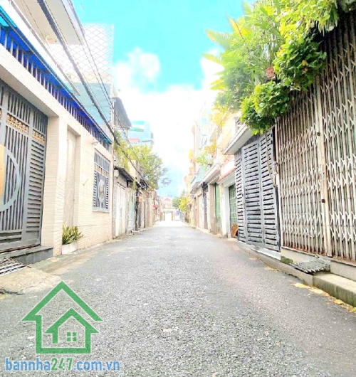CHỈ 5,245 TỶ – HXH 6M – NGUYỄN THỊ KIÊU Q12 – GIÁP GÒ VẤP - 60m² (4 x 15) - 2 TẦNG - 3PN - 2WC • Diện tích: 60m² (4m x 15m) • Kết cấu: 1 trệt – 1 lầu • Kết cấu: 1 trệt – 1 lầu • Công năng: 3 PN – 2 WC • Có ban công thoáng mát • Hẻm nhựa 6m – xe hơi tránh 