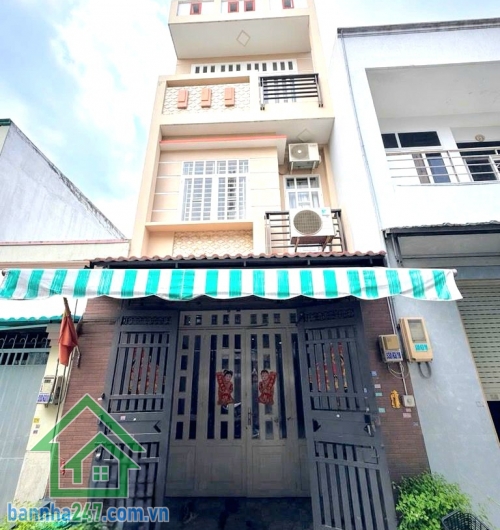 CHỈ 6,25 TỶ - BÌNH TRỊ ĐÔNG - NHÀ ĐẸP - HẺM THÔNG - DT: (4,1 x 14) NỞ HẬU 4,6M - 4 TẦNG KIÊN CỐ - 4 PN, 3 WC 
