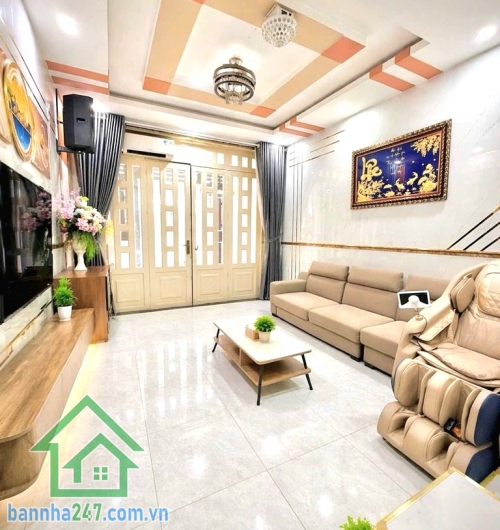 CHỈ 6,25 TỶ - BÌNH TRỊ ĐÔNG - NHÀ ĐẸP - HẺM THÔNG - DT: (4,1 x 14) NỞ HẬU 4,6M - 4 TẦNG KIÊN CỐ - 4 PN, 3 WC 