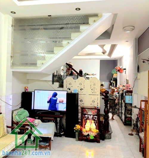 CHỈ 5,99 TỶ – HẺM NHỰA 7M – NGAY HƯƠNG LỘ 2 – GIÁP TÂN PHÚ – 4 TẦNG KIÊN CỐ - 4 PN - 3 WC